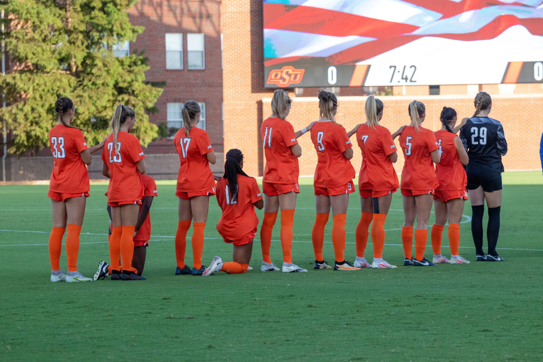 Cowgirl Soccer team picture